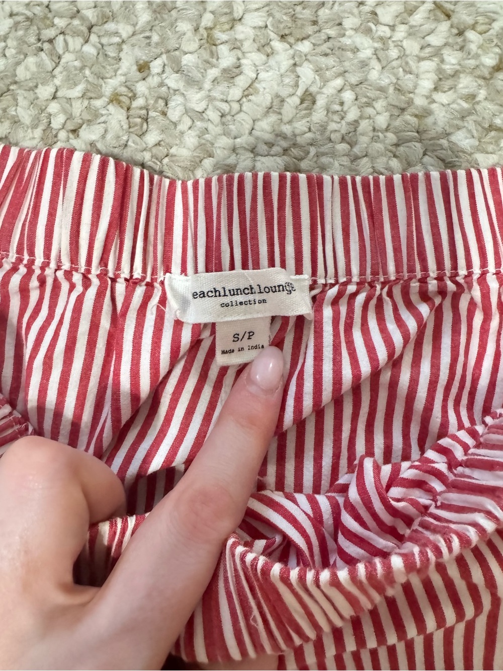 Stripped Blouse size S - Picture 5 of 6